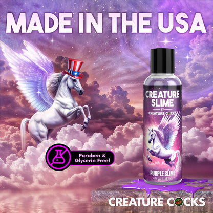 MARCAS XR - LUBRICANTE A BASE DE AGUA CREATURE SLIME MORADO 4 OZ.