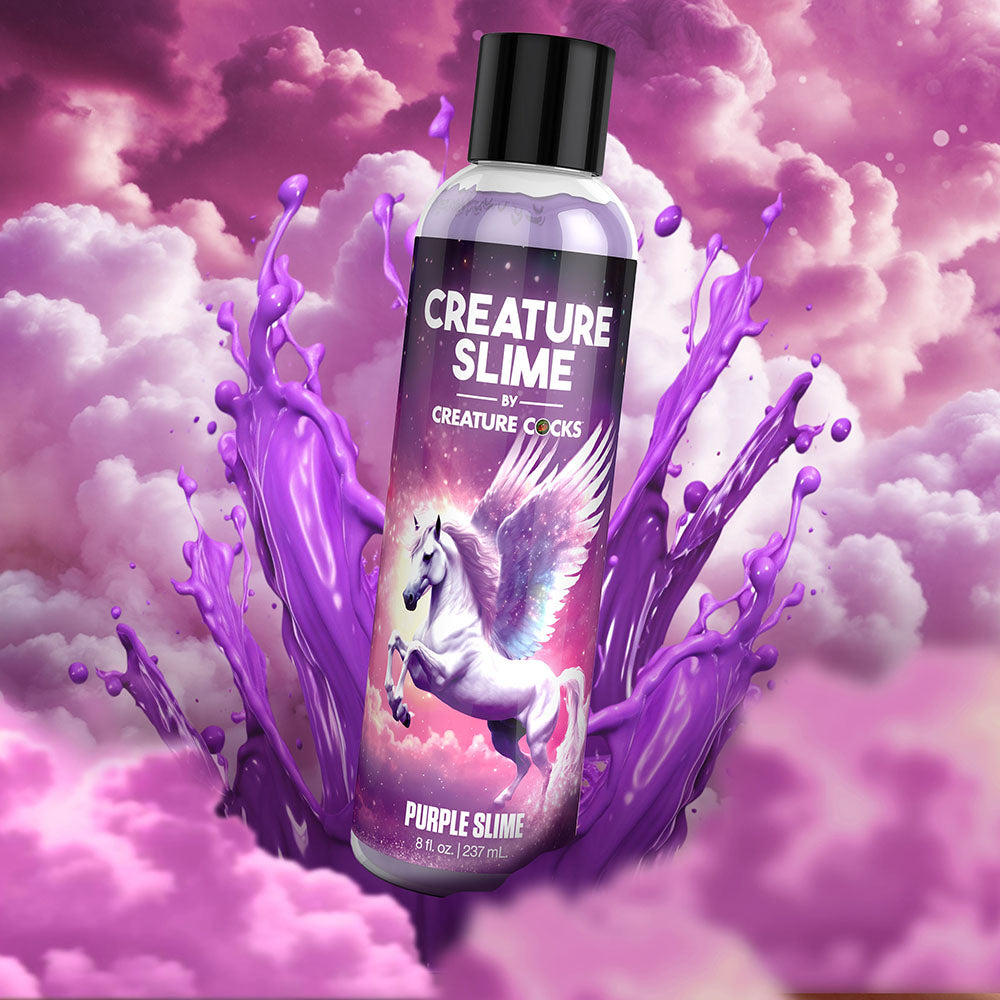 CREATURE SLIME PURPLE WATER-BASED LUBRICANT 8 OZ.