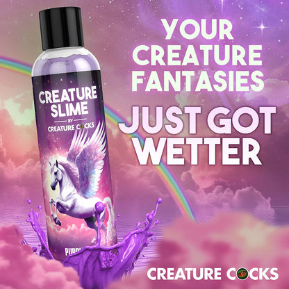 MARCAS XR - LUBRICANTE A BASE DE AGUA PURPLE CREATURE SLIME 8 OZ.