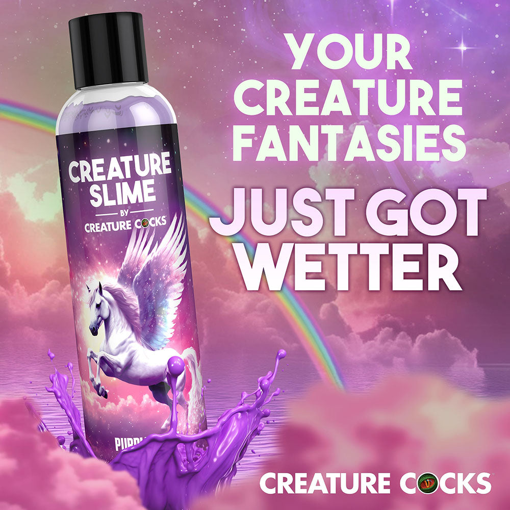 CREATURE SLIME PURPLE WATER-BASED LUBRICANT 8 OZ.