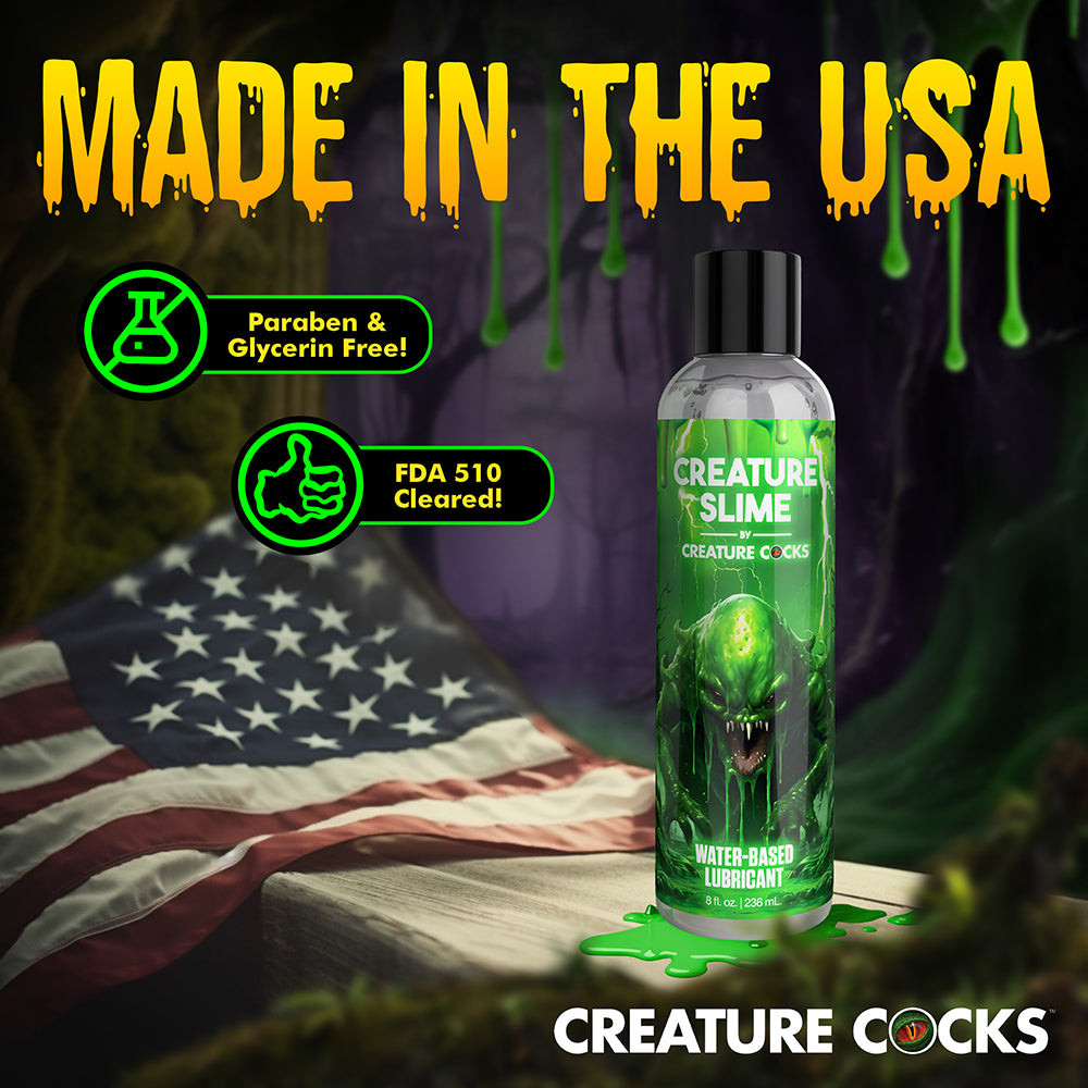 MARCAS XR - LUBRICANTE ÍNTIMO CON BASE DE AGUA CREATURE SLIME 8 OZ.