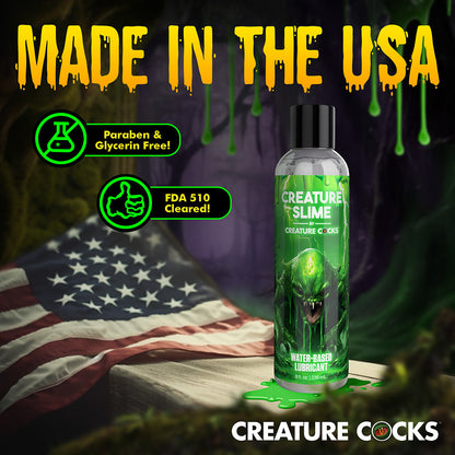 MARCAS XR - LUBRICANTE ÍNTIMO CON BASE DE AGUA CREATURE SLIME 8 OZ.