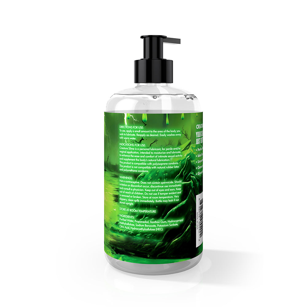 XR BRANDS - CREATURE SLIME WATER-BASED LUBRICANT 16 OZ.