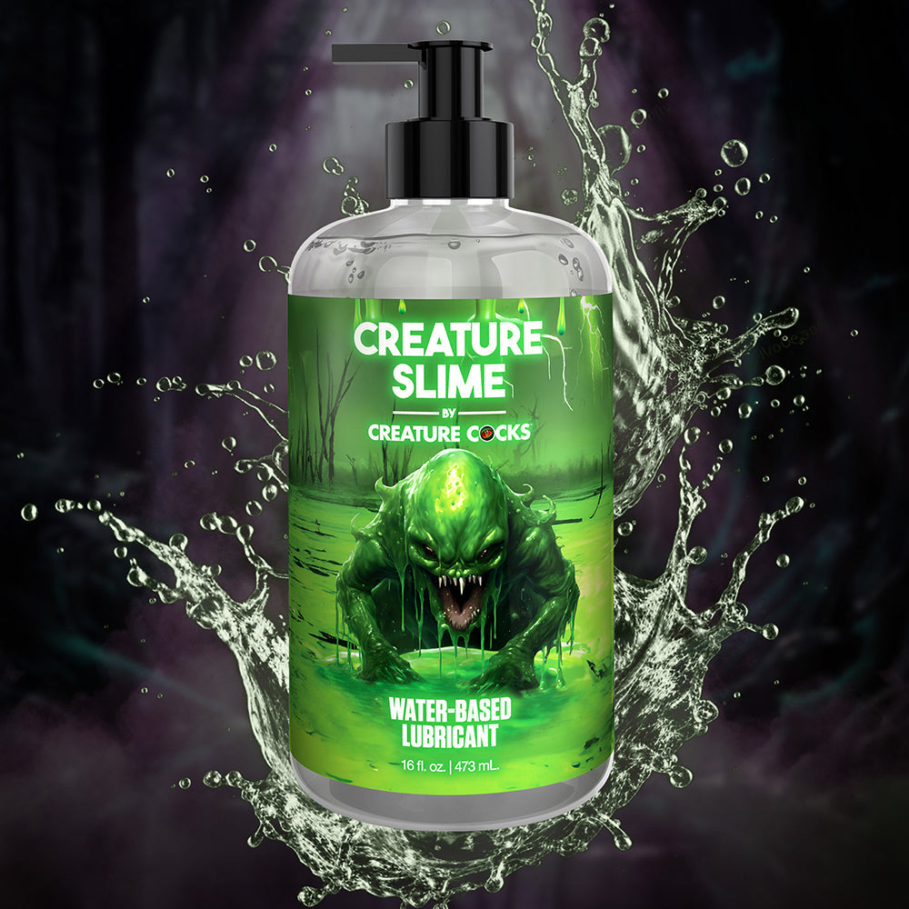 XR BRANDS - CREATURE SLIME WATER-BASED LUBRICANT 16 OZ.