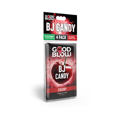 GOOD BLOW BJ CANDY PACK SPEARMINT/CHERRY 4-PIECE SAMPLER