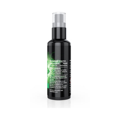 MARCAS XR - SPRAY PARA GARGANTA PROFUNDA GOOD BLOW HIERBABUENA 1 OZ.