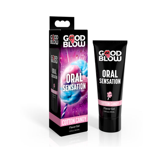 XR BRANDS - GEL DE SENSATION ORALE GOOD BLOW BARBE À PAPA