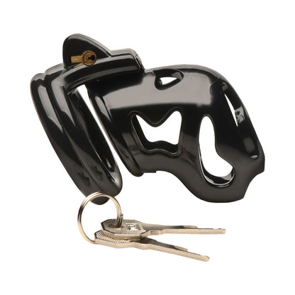 MASTER SERIES DOUBLE RING CHASTITY CAGE