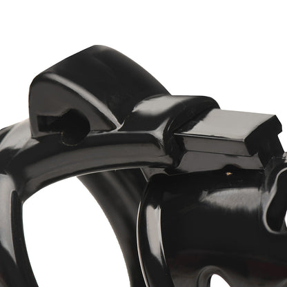 MASTER SERIES DOUBLE RING CHASTITY CAGE