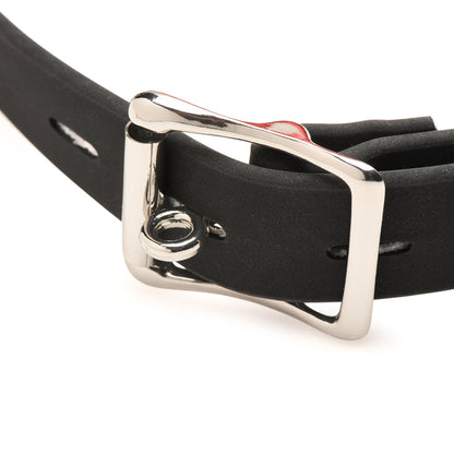 MASTER SERIES EXTREME SILICONE GAG WITH LOCKING STRAP