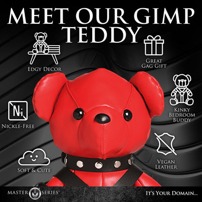 MASTER SERIES GIMP BEAR RED