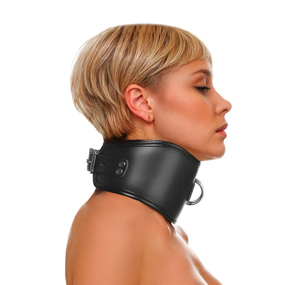 XR BRANDS - MASTER SERIES HARD STANCE PADDED LOCKING POSTURE COLLAR