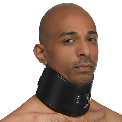 XR BRANDS - MASTER SERIES HARD STANCE PADDED LOCKING POSTURE COLLAR