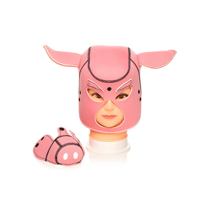 XR BRANDS - MASTER SERIES SWINE PIG NEOPRENE HOOD