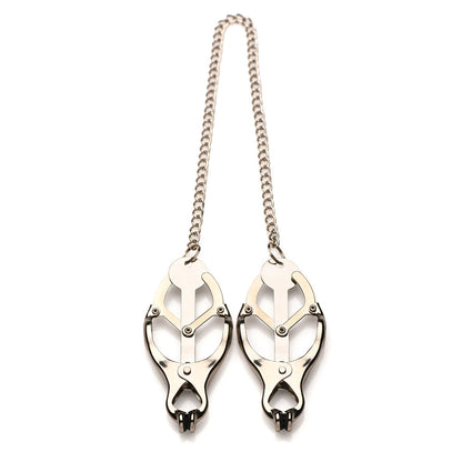 MASTER SERIES PRIMAL SPIKED CLOVER NIPPLE CLAMPS