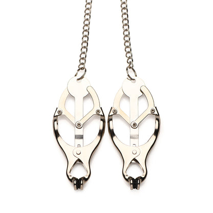 MASTER SERIES PRIMAL SPIKED CLOVER NIPPLE CLAMPS