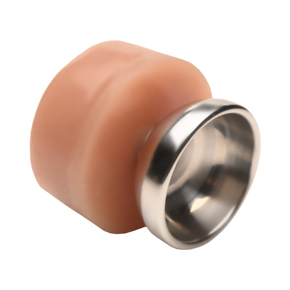 MASTER SERIES PUSSY BOY METAL CHASTITY CAGE