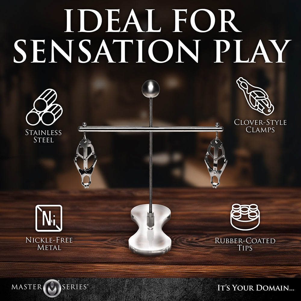 MASTER SERIES TOWER OF PAIN NIPPLE CLAMPS