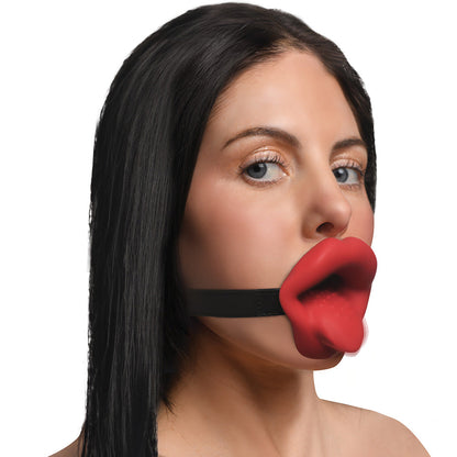 XR BRANDS - MASTER SERIES VIBRATING LIPS MOUTH GAG