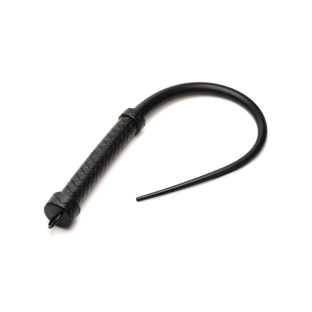 MASTER SERIES VIPER TAIL SILICONE WHIP BLACK