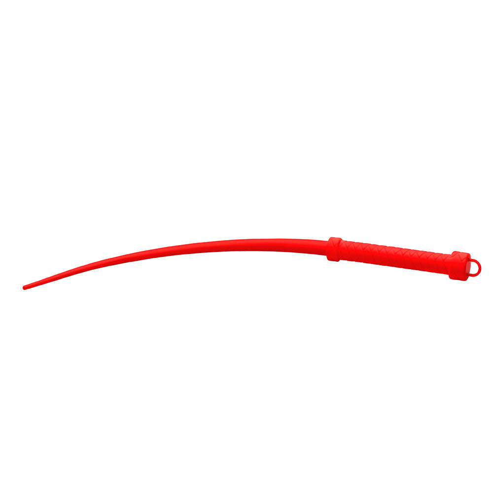 MASTER SERIES VIPER TAIL SILICONE WHIP RED