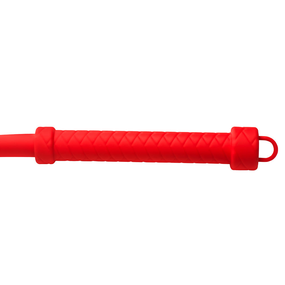 MASTER SERIES VIPER TAIL SILICONE WHIP RED