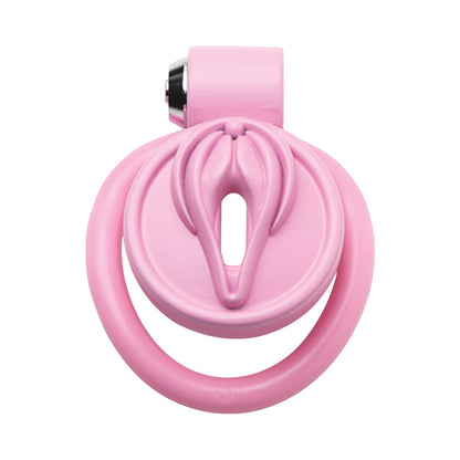 MASTER SERIES VULVA LOCKING CHASTITY CAGE