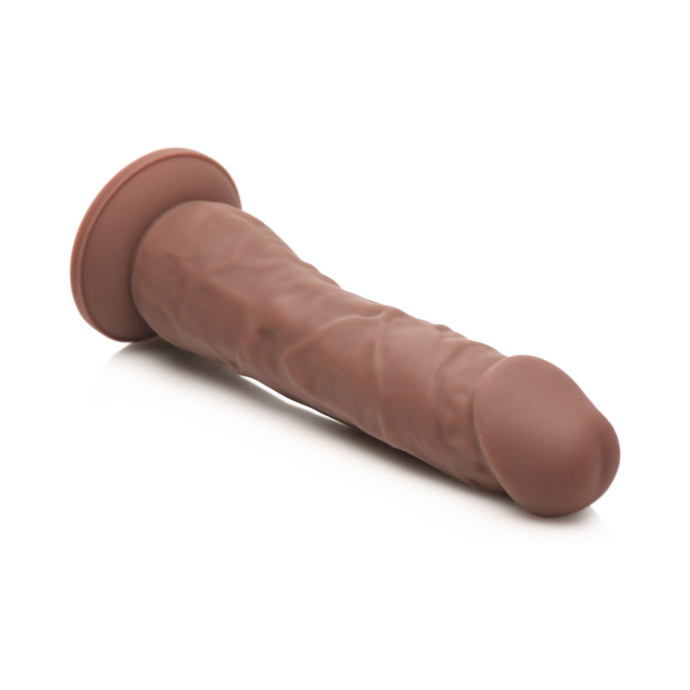 EASY RIDERS 7 IN. SILICONE DILDO DARK