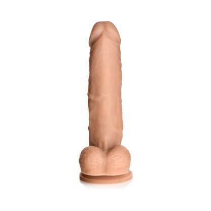 EASY RIDERS 7 IN. SILICONE DILDO WITH BALLS MEDIUM