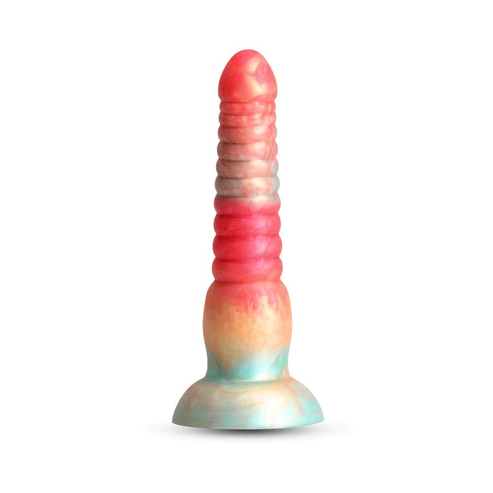 COLOURS STACKED 6 IN. DILDO RED/GOLD
