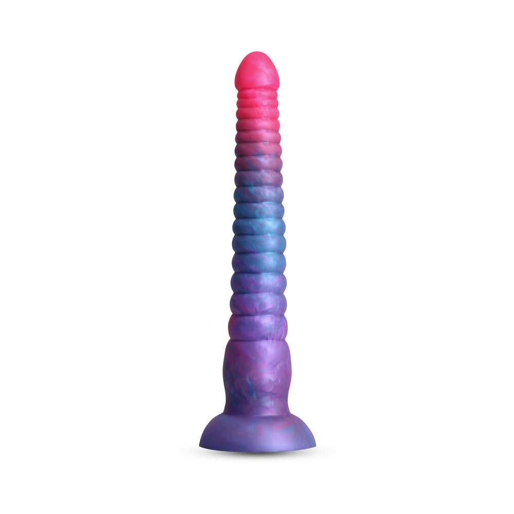 COLOURS STACKED 9 IN. DILDO PINK/BLUE