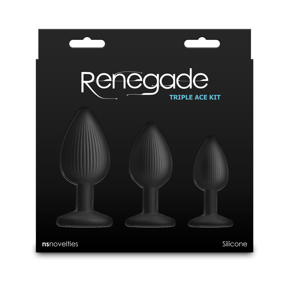RENEGADE TRIPLE ACE PLUG KIT BLACK