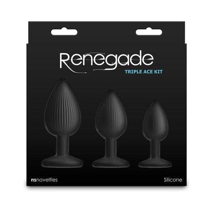RENEGADE TRIPLE ACE PLUG KIT BLACK