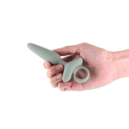 NS NOVELTIES - RENEGADE MAVERICK RECHARGEABLE VIBRATING ANAL PLUG SAGE