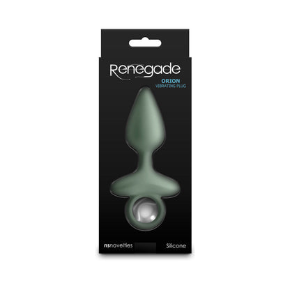 NS NOVELTIES - RENEGADE ORION RECHARGEABLE VIBRATING ANAL PLUG SAGE