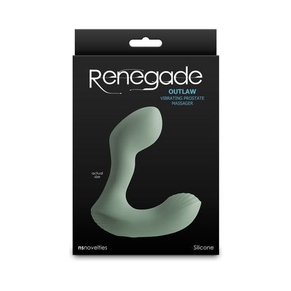 NS NOVELTIES - RENEGADE OUTLAW RECHARGEABLE VIBRATING PROSTATE MASSAGER SAGE
