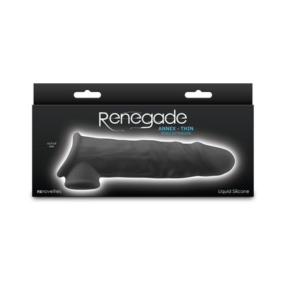 RENEGADE ANNEX THIN PENIS EXTENSION BLACK