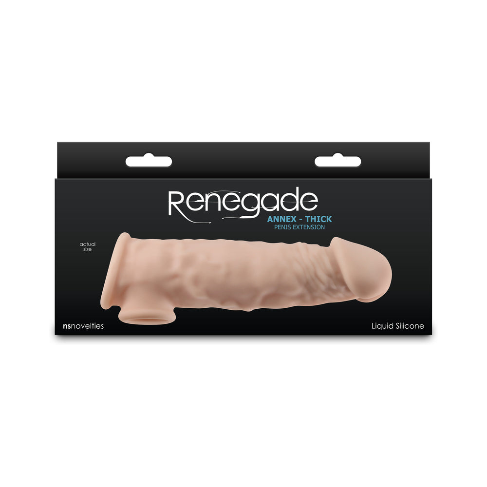 RENEGADE ANNEX THICK PENIS EXTENSION BEIGE