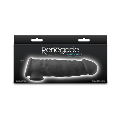 NS NOVELTIES - RENEGADE ANNEX THICK PENIS EXTENSION BLACK