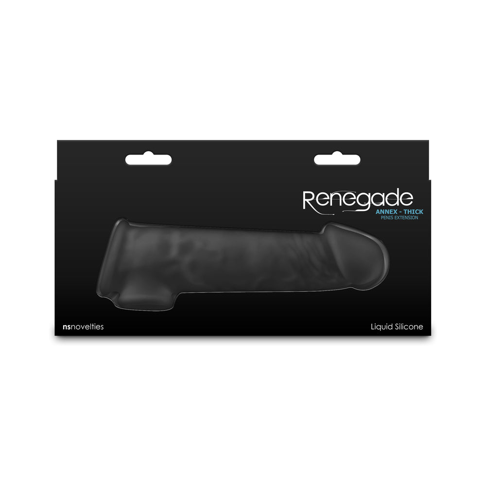 RENEGADE ANNEX THICK PENIS EXTENSION BLACK