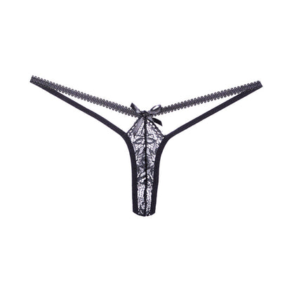 ALLURE LINGERIE - ALLURE ADORE DREAMING PANTY BLACK O/S
