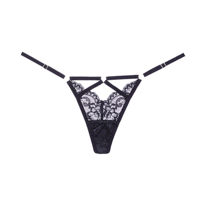 ALLURE ADORE DO NOT DISTURB PANTY BLACK O/S