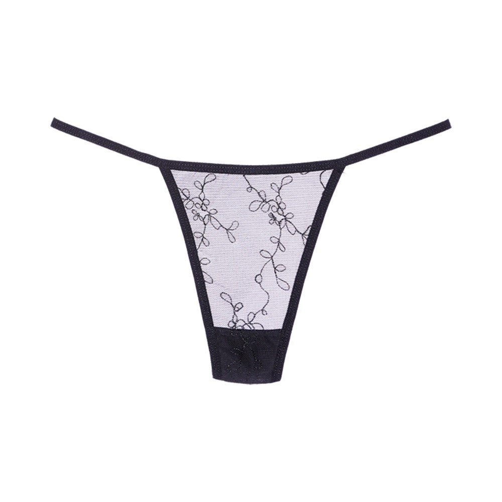 ALLURE LINGERIE - ALLURE ADORE CLOUD 69 PANTY BLACK O/S