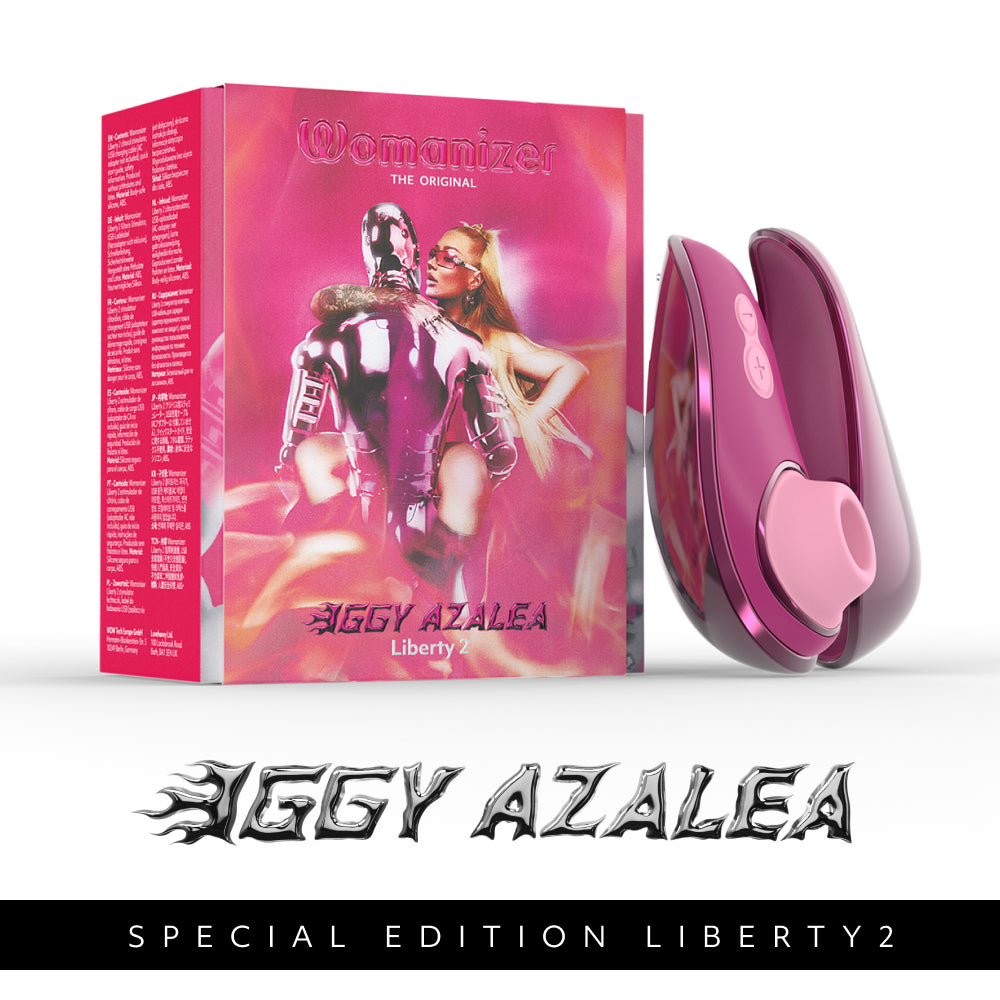 WOMANIZER X IGGY AZALEA LIBERTY 2 SPECIAL EDITION METAL PINK