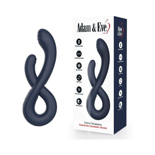 ADAM & EVE - TWISTED TEMPTATIONS DUAL-ENDED BENDABLE VIBRATOR