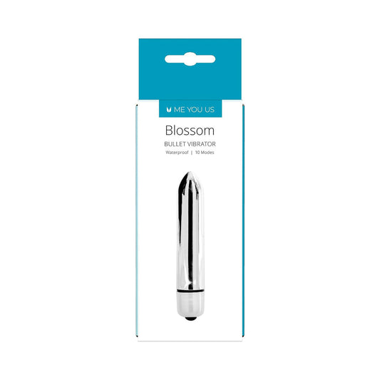 ME YOU US BLOSSOM 10 MODE BULLET VIBRATOR SILVER