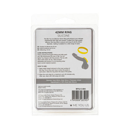 ME YOU US SILICONE 42MM RING