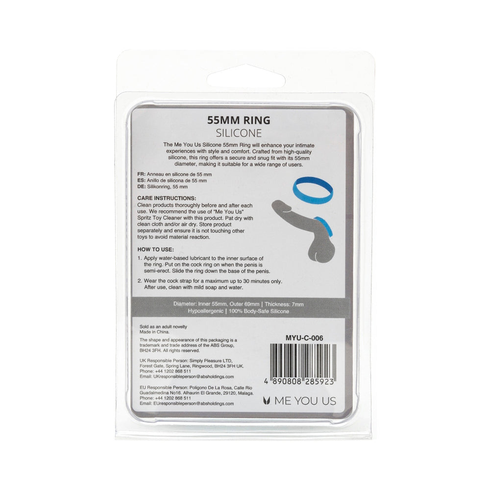 ME YOU US SILICONE 55MM RING