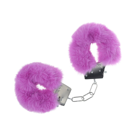 OUCH! CLASSIC FLUFFY HANDCUFFS PURPLE