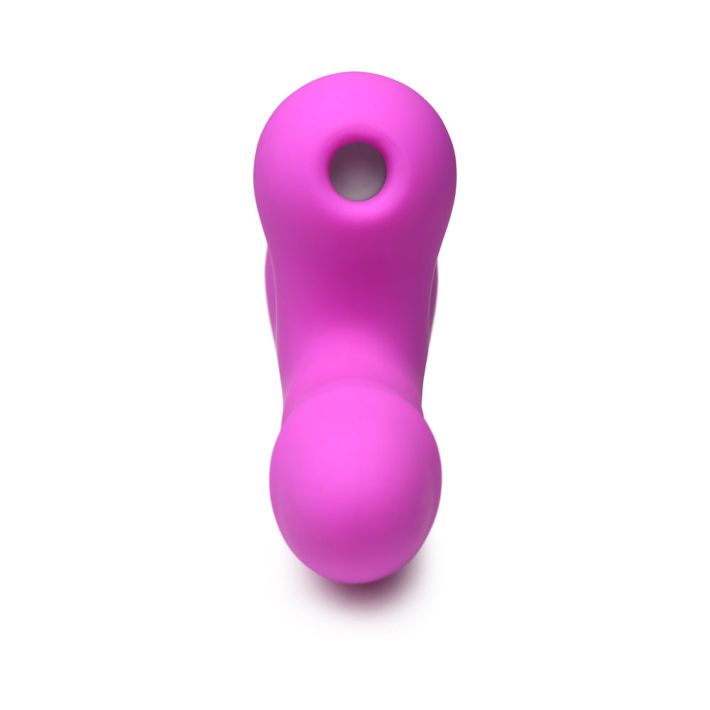 BANG! MINI SUCTION RABBIT VIBRATOR PURPLE